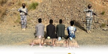 القبض على 4 مخالفين بجازان لتهريبهم 80 كيلوجرامًا من نبات القات المخدر