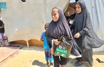 المملكة تواصل إسقاط المساعدات لغزة جواً
