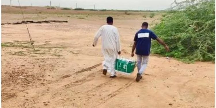 «سلمان للإغاثة» يوزع سلال غذائية في السودان وتشاد