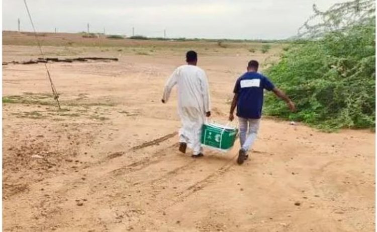 «سلمان للإغاثة» يوزع سلال غذائية في السودان وتشاد
