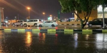 أمطار وسيول على أجزاء من 4 مناطق