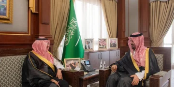 الأمير سلمان بن سلطان يستقبل رئيس مجلس إدارة غرفة المدينة المنورة