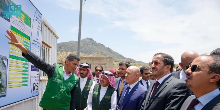 البرنامج السعودي لتنمية وإعمار اليمن يُطلق حزمة مشاريع تنموية حيوية في محافظة تعز