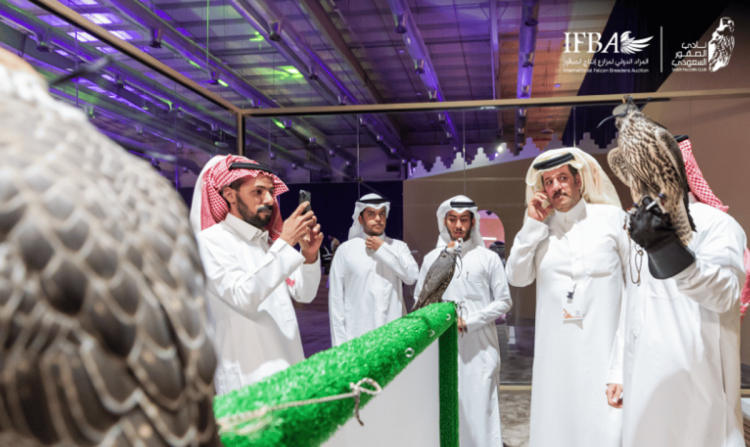 بقيمة 63 ألف ريال.. بيع صقرين في الليلة السادسة لمنصة المزاد الدولي لمزارع إنتاج الصقور 2024