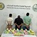 مكافحة المخدرات تقبض على 3 مقيمين بمنطقة عسير لترويجهم مادة الحشيش المخدر