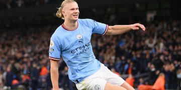 هالاند يسجل رقمًا قياسيًا في الدوري الإنجليزي