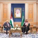 ولي العهد يستقبل رئيس دولة فلسطين
