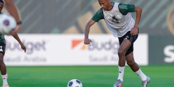 "الأخضر" يواصل استعداده لمواجهة أندونيسيا ضمن تصفيات كأس العالم