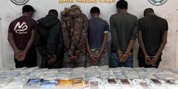 القبض على 6 مخالفين بمنطقة عسير لتهريبهم 51 كيلوجرامًا من مادة الحشيش المخدر