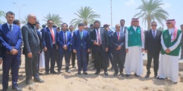 تدشين مشاريع سعودية تنموية بمأرب اليمنية
