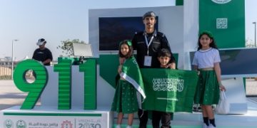 عروض جوية تُزيِّنُ تبوك احتفالاً باليوم الوطني