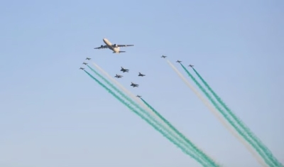 عروض للقوات الجوية في 17 مدينة باليوم الوطني