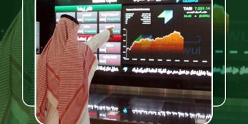 مؤشر سوق الأسهم السعودية يغلق مرتفعًا عند مستوى 12180.37 نقطة