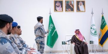 وزير الداخلية يتابع سير العمل بمركز دعم حرس الحدود