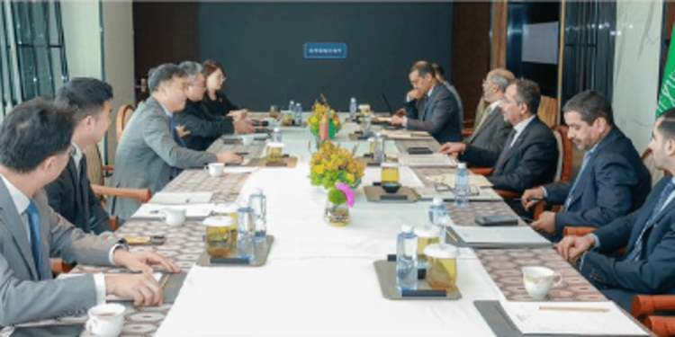 وزير الصناعة يلتقي كبرى الشركات الصينية ويناقش فرص الاستثمار في إنتاج الليثيوم والنحاس