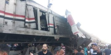 وفيات في حادث تصادم بين قطارين في مصر
