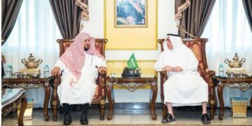 سفير المملكة لدى ماليزيا يستقبل إمام الحرم المكي