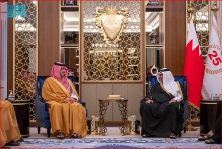 وزير الداخلية يستعرض مبادرات لجنة التنسيق الأمني مع ولي العهد البحريني