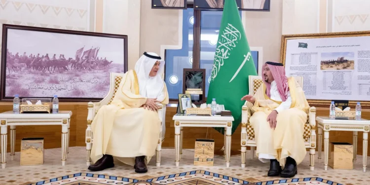 أمير منطقة القصيم يستقبل وزير البيئة والمياه والزراعة