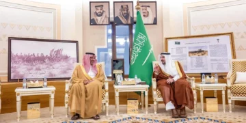 أمير منطقة القصيم يستقبل وزير الصناعة والثروة المعدنية