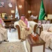 أمير منطقة حائل يستقبل وزير البلديات والإسكان ويطلع على تصاميم المنطقة المركزية