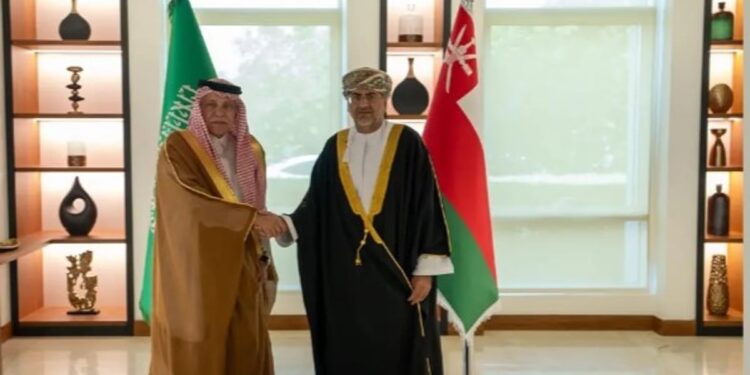 «القصبي» يبحث تعزيز الشراكة التجارية مع وزير الاقتصاد العُماني