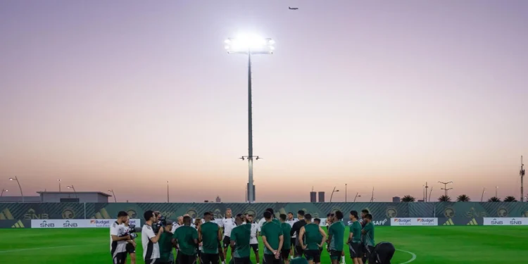 المنتخب السعودي يواصل استعداده لمواجهة اليابان ضمن تصفيات كأس العالم