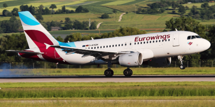 بدء تشغيل الخطوط الجوية Eurowings برحلات منتظمة بين المملكة وألمانيا