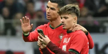 رونالدو يعادل أهداف هالاند بدوري الأمم موسم 2024-2025