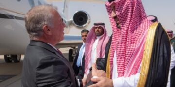 قمة سعودية أردنية تبحث خفض التصعيد في غزة