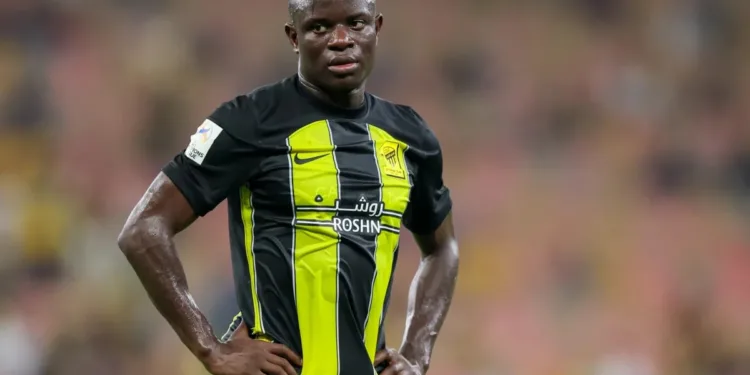 كانتي يغيب عن مباراة الاتحاد أمام الأخدود في دوري المحترفين