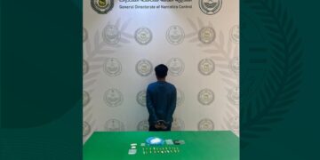 مكافحة المخدرات تقبض على مقيم بالمنطقة الشرقية لترويجه مادة الميثامفيتامين المخدر