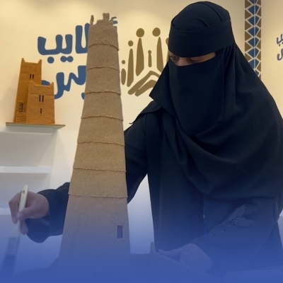 نديبة.. حرفية تخلّد معالم الوطن