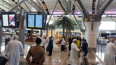 هبوط اضطراري لطائرة 'الرياض بومباي' بعُمان