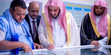 وكيل وزارة الشؤون الإسلامية لشؤون المساجد يزور دار المصحف الشريف في نواكشوط