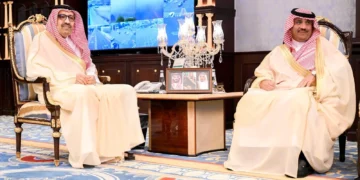 أمير الباحة يستقبل مدير شركة الاتصالات السعودية بالمنطقة