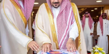 أمير القصيم يرعى حفل انطلاق افتتاح بطولة غرب آسيا الأولى للقوس والسهم