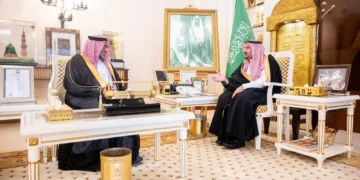 أمير منطقة القصيم يستقبل رئيس المركز الوطني لتنمية القطاع غير الربحي