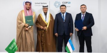 المملكة تتفق مع أذربيجان وكازاخستان وأوزبكستان لتحسين بنية الطاقة