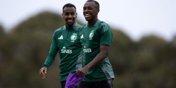 المنتخب الوطني يرفع استعداده لمواجهة أستراليا في تصفيات كأس العالم