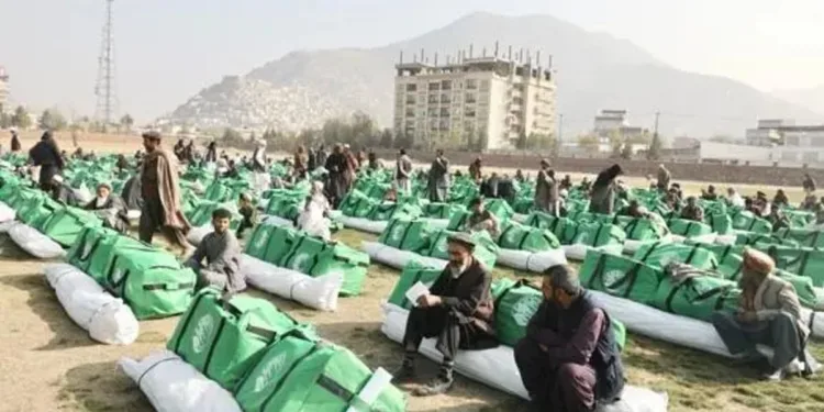 «سلمان للإغاثة» ينفذ مشروعًا لإيواء العائدين من باكستان إلى أفغانستان والمتضررين من الفيضانات