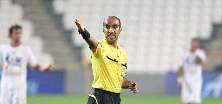 طاقم تحكيم إماراتي يدير مباراة السعودية وأستراليا بتصفيات كأس العالم