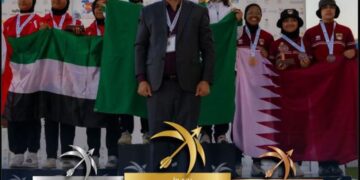 لاعبات المنتخب الوطني للسهام يحققن المركز الأول بفئة القوس الأولمبي في بطولة غرب آسيا