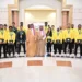 محافظ جدة يستقبل الفائزين من أندية المحافظة في دورة الألعاب السعودية 2024