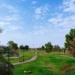 منتزهات وحدائق رفحاء تستقبل زوارها وسط أجواء معتدلة