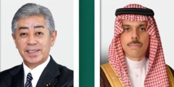 وزير الخارجية يناقش مع نظيريه الياباني والإيراني أوضاع المنطقة