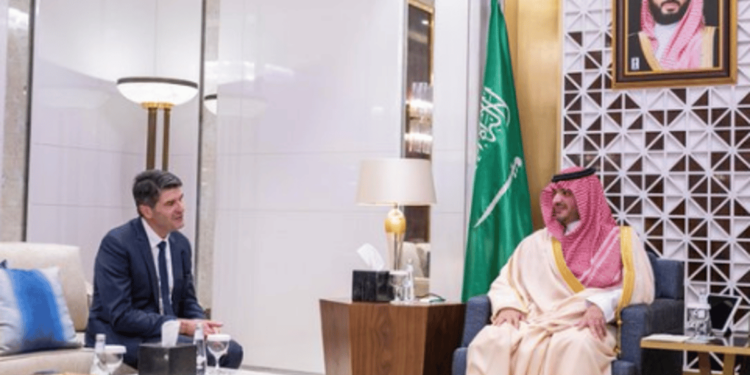 وزير الداخلية يبحث مع سفير فرنسا الموضوعات ذات الاهتمام المشترك