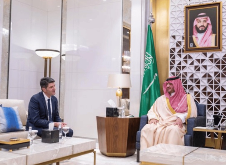 وزير الداخلية يبحث مع سفير فرنسا الموضوعات ذات الاهتمام المشترك