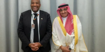 وكيل وزارة الثقافة يلتقي وزير الرياضة والفنون والثقافة بجنوب أفريقيا