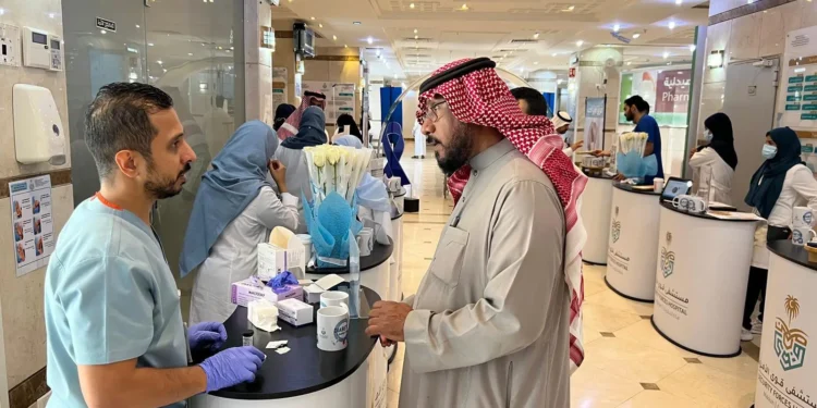 ‏‎الخدمات الطبية بوزارة الداخلية تنظم فعاليات توعوية بمناسبة اليوم العالمي للسكري